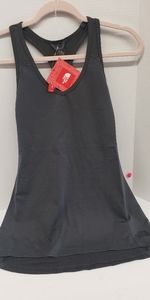 North Face gray workout tank top size Small